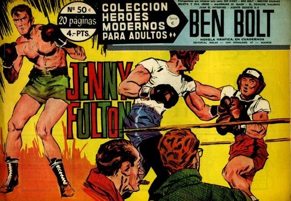 HEROES MODERNOS SERIE C # 50 BEN BOLT | 143894 | JOHN CULLEN MURPHY | Universal Cómics