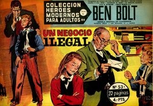 HEROES MODERNOS SERIE C # 53 BEN BOLT | 143897 | JOHN CULLEN MURPHY | Universal Cómics