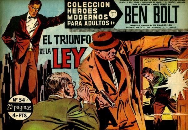 HEROES MODERNOS SERIE C # 54 BEN BOLT | 143898 | JOHN CULLEN MURPHY