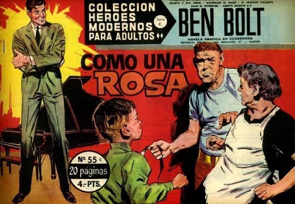 HEROES MODERNOS SERIE C # 55 BEN BOLT | 143899 | JOHN CULLEN MURPHY