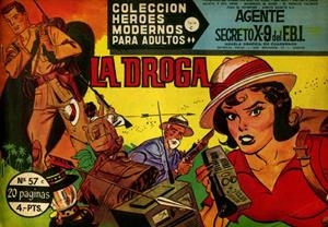 HEROES MODERNOS SERIE C # 57 AGENTE SECRETO X-9 DEL FBI | 143901 | BOB LEWIS | Universal Cómics