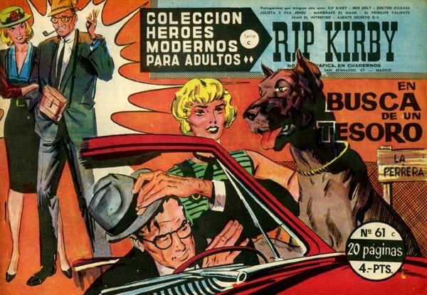 HEROES MODERNOS SERIE C # 61 RIP KIRBY | 143905 | JOHN PRENTICE | Universal Cómics