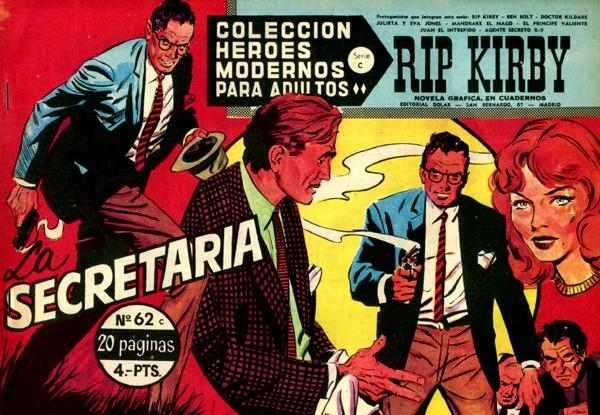 HEROES MODERNOS SERIE C # 62 RIP KIRBY | 143906 | JOHN PRENTICE