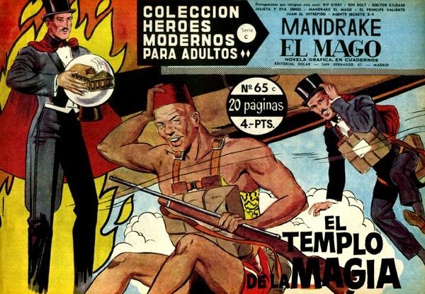 HEROES MODERNOS SERIE C # 65 MANDRAKE EL MAGO | 143909 | LEE FALK - PHIL DAVIS | Universal Cómics