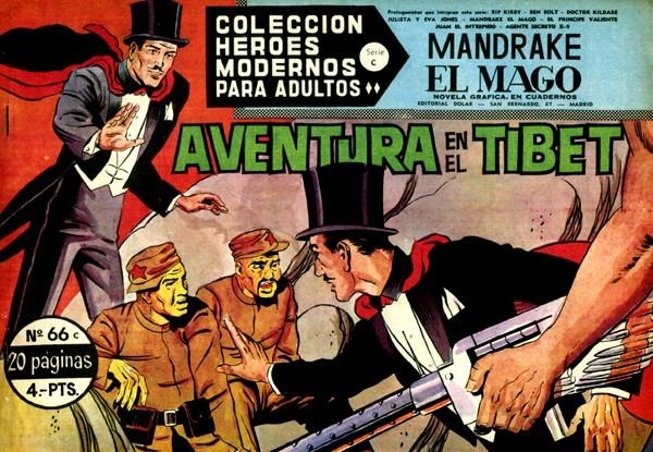 HEROES MODERNOS SERIE C # 66 MANDRAKE EL MAGO | 143910 | LEE FALK - PHIL DAVIS | Universal Cómics