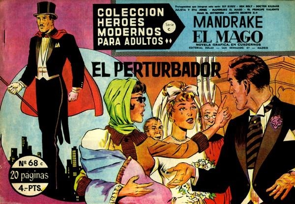 HEROES MODERNOS SERIE C # 68 MANDRAKE EL MAGO | 143912 | LEE FALK - PHIL DAVIS | Universal Cómics