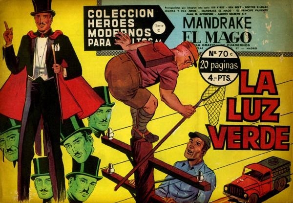 HEROES MODERNOS SERIE C # 70 MANDRAKE EL MAGO | 143914 | LEE FALK - PHIL DAVIS