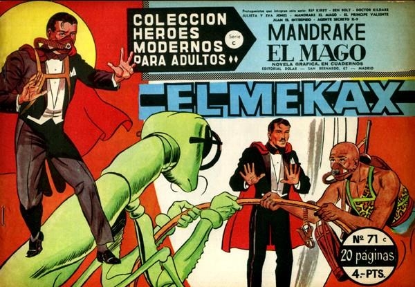 HEROES MODERNOS SERIE C # 71 MANDRAKE EL MAGO | 143915 | LEE FALK - PHIL DAVIS | Universal Cómics