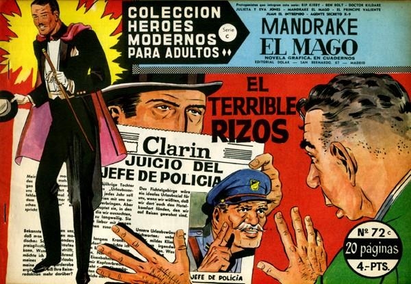 HEROES MODERNOS SERIE C # 72 MANDRAKE EL MAGO | 143916 | LEE FALK - PHIL DAVIS | Universal Cómics