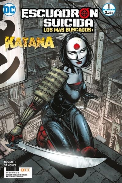 ESCUADRÓN SUICIDA LOS MÁS BUSCADOS VOL 3 # 01 KATANA | 9788417147822 | ALEX SANCHEZ - ANN NOCENTI