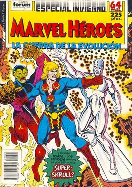 MARVEL HÉROES ESPECIAL # 04 INVIERNO 1988 GUERRA DE LA EVOLUCIÓN | 978843950357601002 | CHRIS CLAREMONT - BILL MANTLO - STEVE ENGLEHART - RON LIM | Universal Cómics