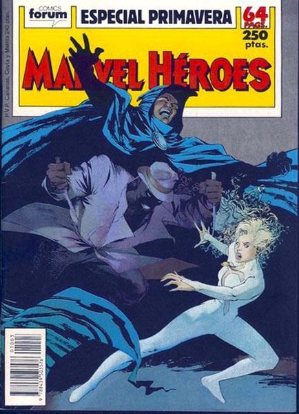 MARVEL HÉROES ESPECIAL # 05 PRIMAVERA 1989 CAPA Y PUÑAL CAZADOR PRESA | 978843950357601003 | BILL MANTLO - LARRY STROMAN - AL WILLIAMSON