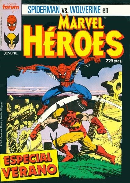 MARVEL HÉROES ESPECIAL # 01 VERANO 1987 SPIDERMAN WOLVERINE | 2574924145621 | JIM OWSLEY - MARK BRIGHT - AL WILLIAMSON | Universal Cómics