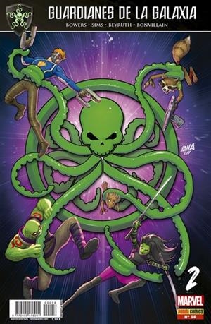 GUARDIANES DE LA GALAXIA # 056 NUEVA ETAPA 2 IMPERIO SECRETO | 977000547600100056 | GERRY DUGGAN - FRAZER IRVING - CHAD BOWERS - CHRIS SIMS - DANILO GEYRUTH