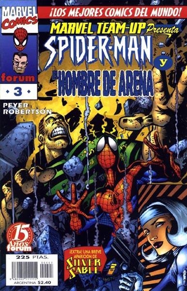 MARVEL TEAM-UP # 03 SPIDERMAN HOMBRE DE ARENA | 848000215111500003 | TOM PEYER - DARICK ROBERTSON | Universal Cómics
