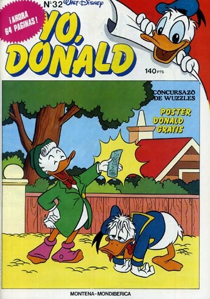 YO DONALD # 32 | 144561 | WALT DISNEY - WALT KELLY -  FLOYD GOTTFREDSON - VARIOS AUTORES