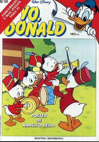 YO DONALD # 36 | 144565 | WALT DISNEY - WALT KELLY -  FLOYD GOTTFREDSON - VARIOS AUTORES | Universal Cómics