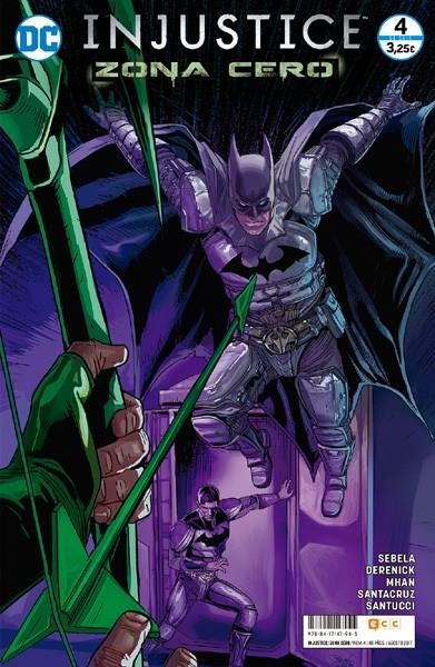 INJUSTICE ZONA CERO # 04 | 9788417147945 | CHRIS SEBELA - DANIEL SAMPERE - JUAN ALBARRAN - POP MHAN - TOM DERENICK