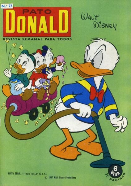 PATO DONALD # 027 | 144900 | WALT DISNEY - VARIOS AUTORES | Universal Cómics