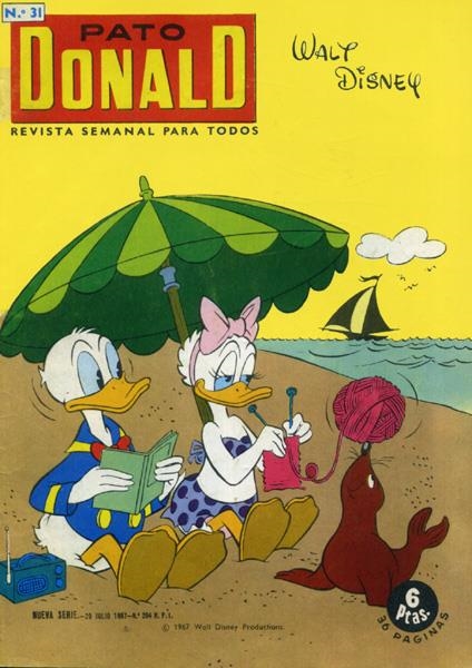 PATO DONALD # 031 | 144904 | WALT DISNEY - VARIOS AUTORES | Universal Cómics