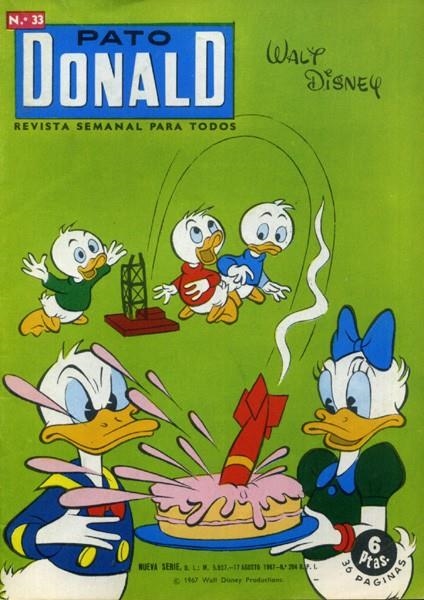 PATO DONALD # 033 | 144906 | WALT DISNEY - VARIOS AUTORES