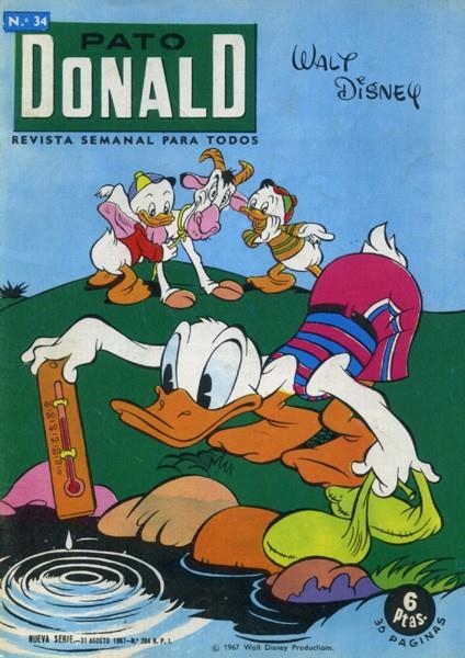 PATO DONALD # 034 | 144907 | WALT DISNEY - VARIOS AUTORES