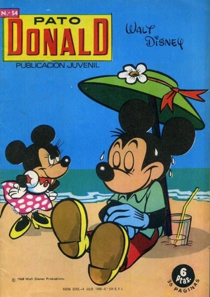 PATO DONALD # 054 | 144927 | WALT DISNEY - VARIOS AUTORES | Universal Cómics