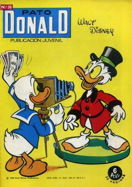 PATO DONALD # 055 | 144928 | WALT DISNEY - VARIOS AUTORES | Universal Cómics