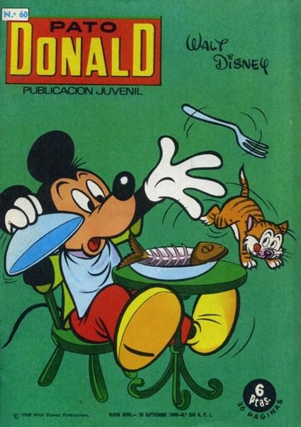 PATO DONALD # 060 | 144933 | WALT DISNEY - VARIOS AUTORES | Universal Cómics