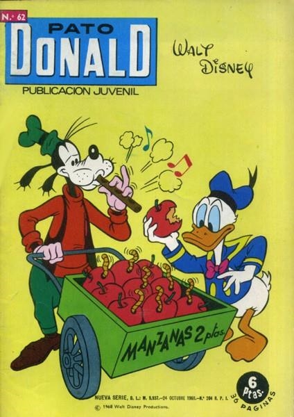 PATO DONALD # 062 | 144935 | WALT DISNEY - VARIOS AUTORES | Universal Cómics