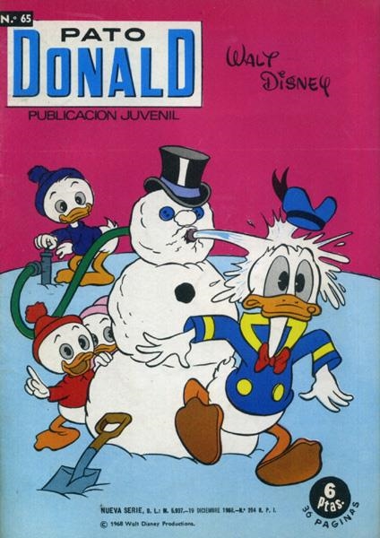 PATO DONALD # 065 | 144938 | WALT DISNEY - VARIOS AUTORES