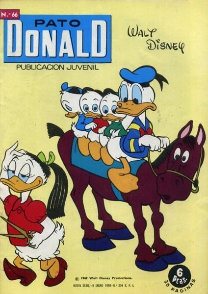 PATO DONALD # 066 | 144939 | WALT DISNEY - VARIOS AUTORES | Universal Cómics