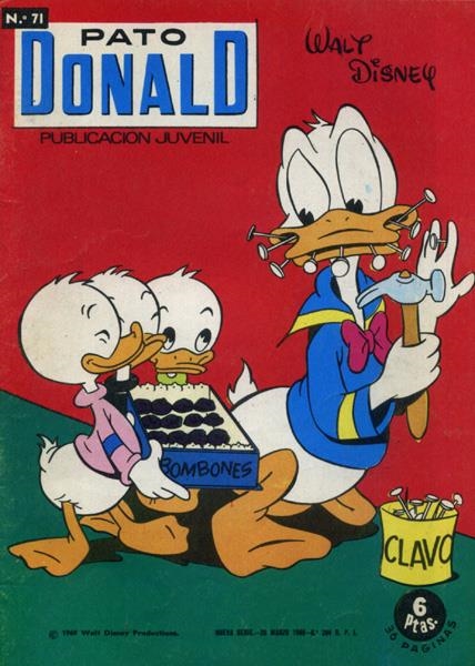 PATO DONALD # 071 | 144944 | WALT DISNEY - VARIOS AUTORES | Universal Cómics