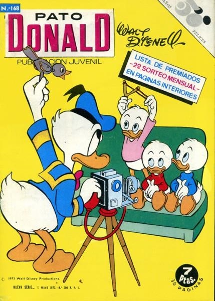 PATO DONALD # 168 | 145041 | WALT DISNEY - VARIOS AUTORES | Universal Cómics