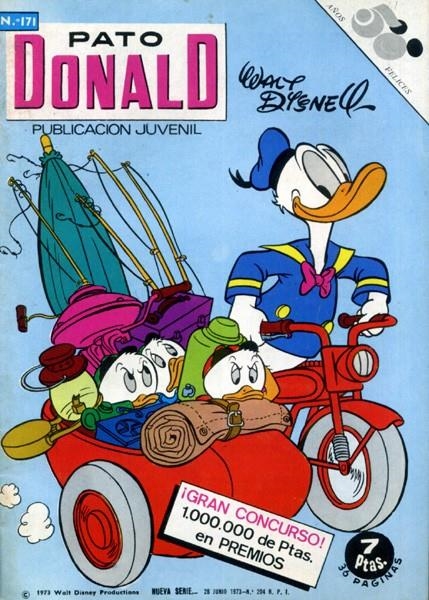 PATO DONALD # 171 | 145044 | WALT DISNEY - VARIOS AUTORES