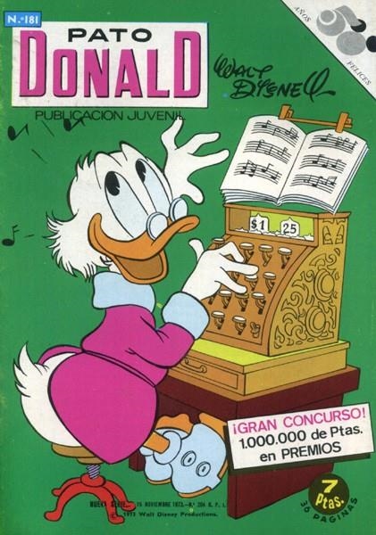 PATO DONALD # 181 | 145054 | WALT DISNEY - VARIOS AUTORES