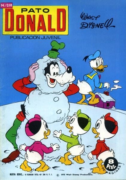 PATO DONALD # 210 | 145083 | WALT DISNEY - VARIOS AUTORES