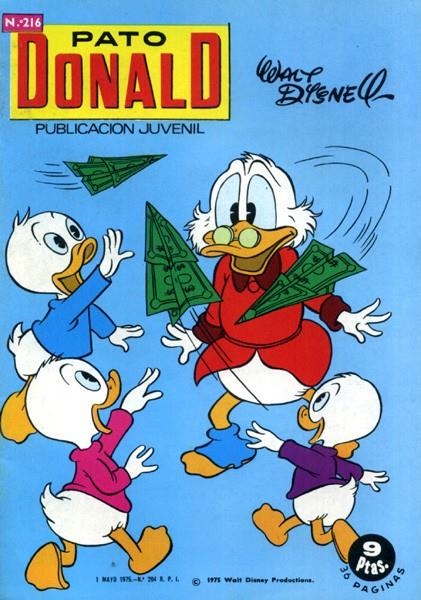 PATO DONALD # 216 | 145089 | WALT DISNEY - VARIOS AUTORES