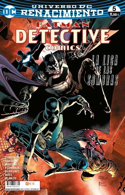 BATMAN DETECTIVE COMICS # 05 RENACIMIENTO | 9788417176372 | EDDY BARROWS - FERNANDO BLANCO - JAMES TYNION IV - MARCIO TAKARA - RAÚL FERNÁNDEZ | Universal Cómics