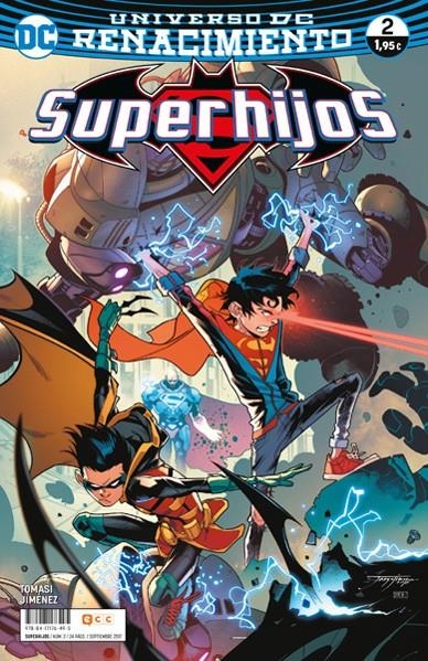 SUPERHIJOS # 02 RENACIMIENTO | 9788417176495 | JORGE JIMENEZ - PETER TOMASI