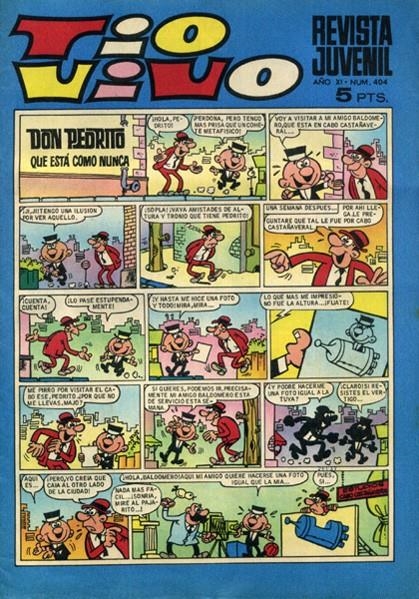 TIO VIVO # 404 | 145696 | CONTI - ESCOBAR - ENRICH - NENÉ ESTIVILL - FIGUERAS - IBÁÑEZ - VARIOS AUTORES