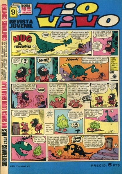 TIO VIVO # 431 | 145723 | CONTI - ESCOBAR - ENRICH - NENÉ ESTIVILL - FIGUERAS - IBÁÑEZ - VARIOS AUTORES | Universal Cómics