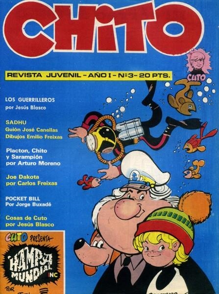 CHITO REVISTA JUVENIL # 03 | 145905 | JESUS BLASCO - EMILI FREIXAS - JORDI BUIXADE - A. P. CARRILLO - VARIOS AUTORES | Universal Cómics