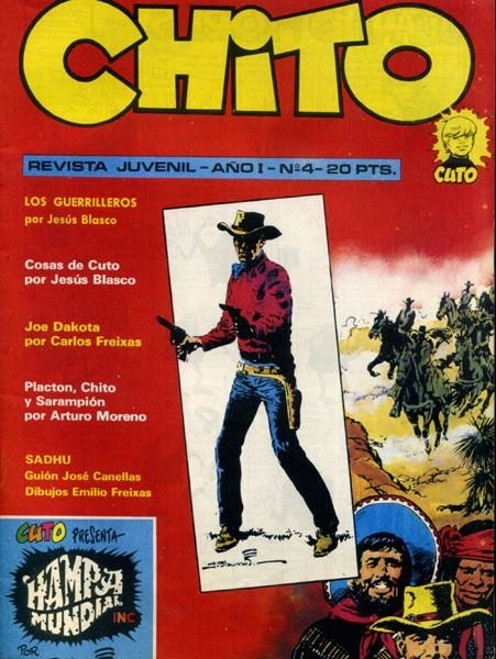 CHITO REVISTA JUVENIL # 04 | 145906 | JESUS BLASCO - EMILI FREIXAS - JORDI BUIXADE - A. P. CARRILLO - VARIOS AUTORES