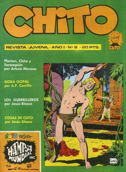 CHITO REVISTA JUVENIL # 08 | 145910 | JESUS BLASCO - EMILI FREIXAS - JORDI BUIXADE - A. P. CARRILLO - VARIOS AUTORES | Universal Cómics