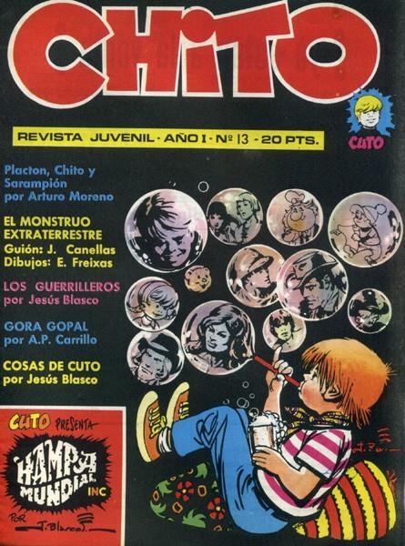 CHITO REVISTA JUVENIL # 13 | 145915 | JESUS BLASCO - EMILI FREIXAS - JORDI BUIXADE - A. P. CARRILLO - VARIOS AUTORES