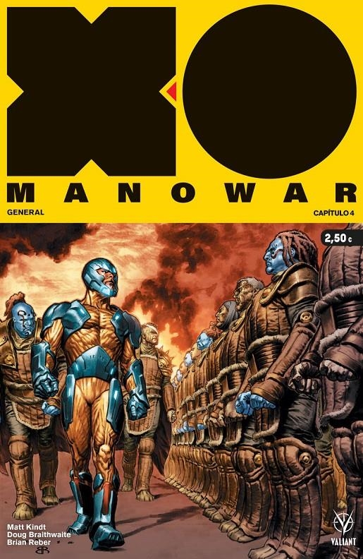 X-O MANOWAR # 04 GENERAL PARTE 1 | 9788417036393 | MATT KINDT - DOUG BRAITHWAITE | Universal Cómics