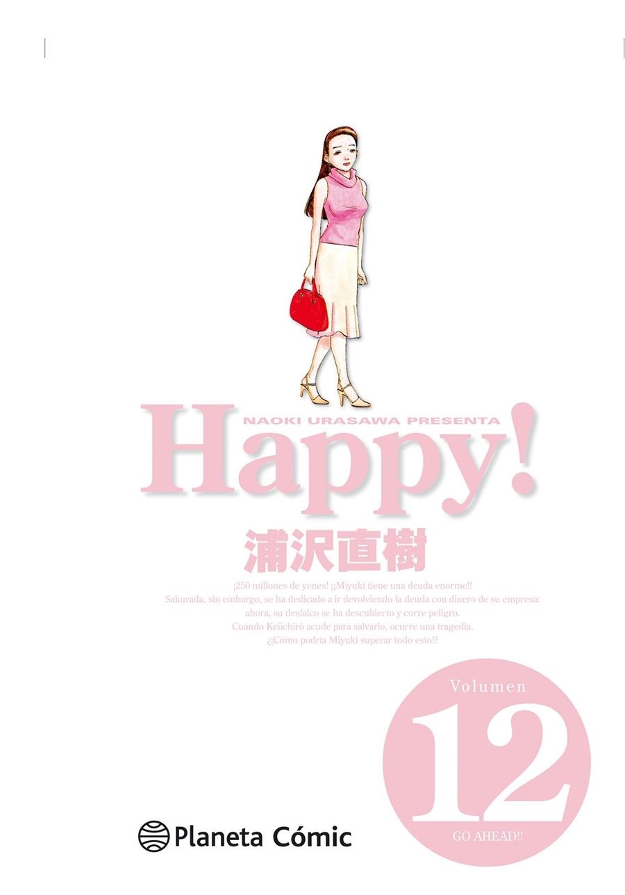 HAPPY! # 12 GO AHEAD!! | 9788416244973 | NAOKI URASAWA | Universal Cómics