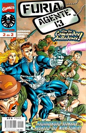 NICK FURIA AGENTE 13 # 02 | 978843957551100002 | TERRY KAVANAGH - RAMON BERNARDO - IAN AIKEN | Universal Cómics
