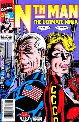 NTH MAN THE ULTIMATE NINJA # 09 | 848000202848600009 | LARRY HAMA - RON WAGNER | Universal Cómics